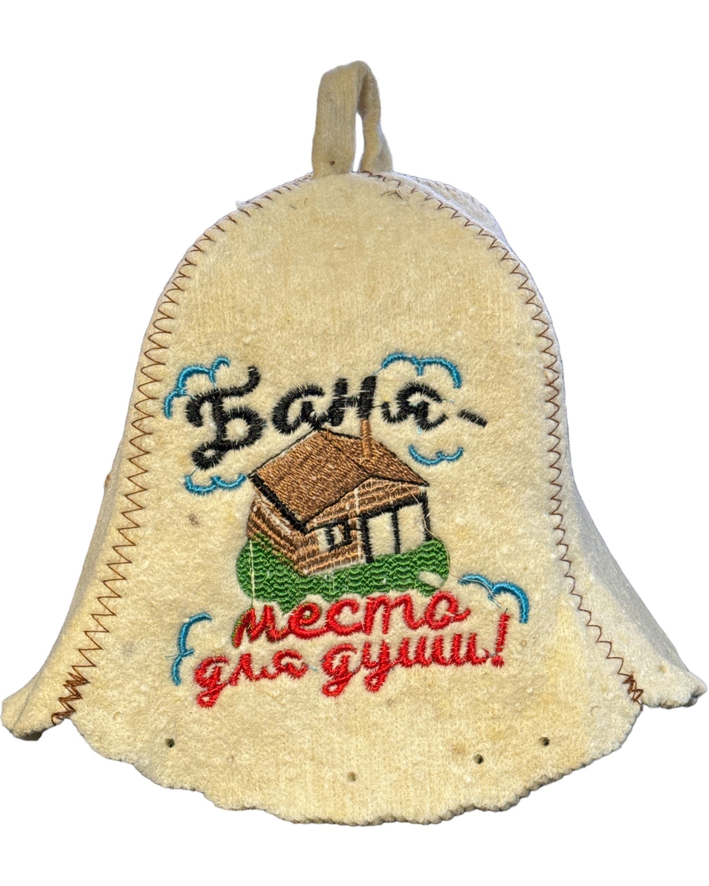Filzkappe für Sauna Шапка для Бани Saunahut Banja Saunamütze Schapka Saunakappe