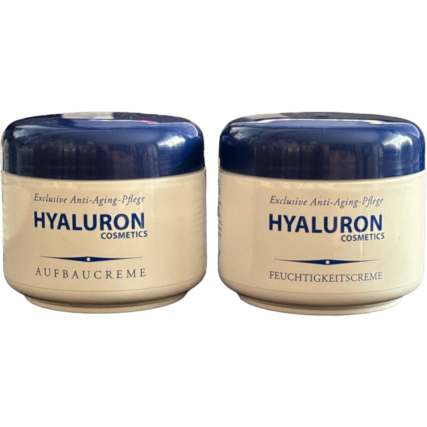 BIO-VITAL Anti-Aging SET HYALURON Säure Feuchtigkeits Tages & Nacht Creme