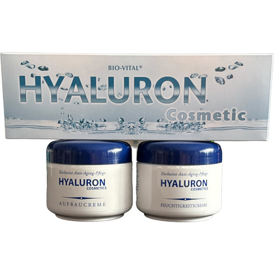 HyaluronAnti-AgingPflege-Creme-Set 15x 2ml Ampullen +Tagescreme und Nachtcreme