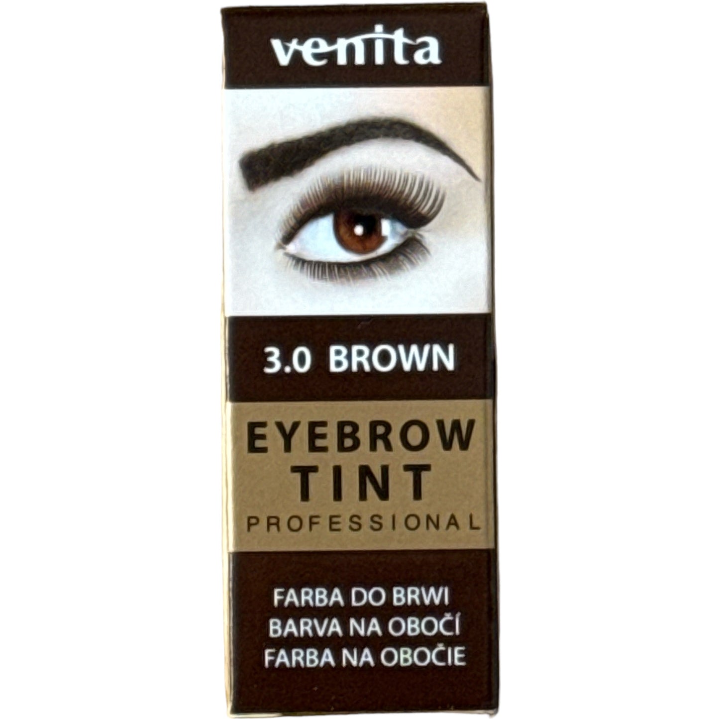 Venita  Cosmetics Eyebrow Expert Creamy Henna für Augenbrauen mit Arganöl 3 g