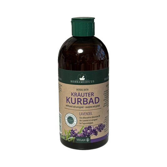 Herbamedicus Kräuterbad 500 ml Kräuter Kurbad Lavendel