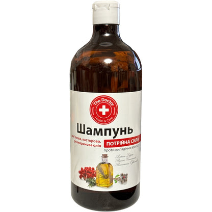 The Doktor Shampoo, dreifache Stärke aus Klette, Rizinus+Rosmarin