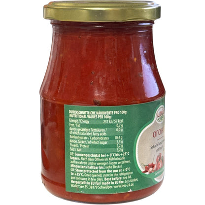 Lidia Scharfe Sauce "Ogonök" 340g