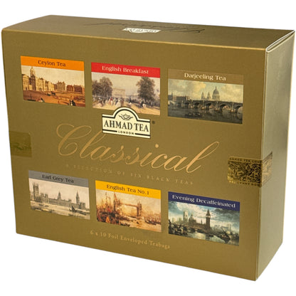 AHMAD TEA Classical 6 verschiedene Schwarzer Tee