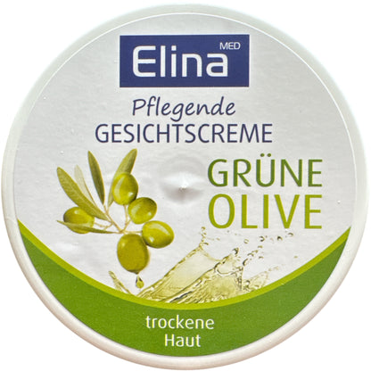 Elina Olive Gesichtscreme 75ml in Dose Hautcreme