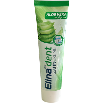 Elina Aloe Vera Zahncreme 100ml mit Fluorid