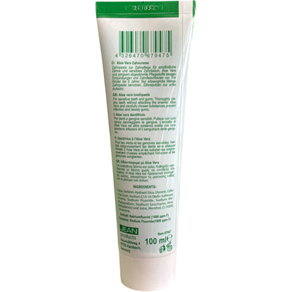 Elina Aloe Vera Zahncreme 100ml mit Fluorid