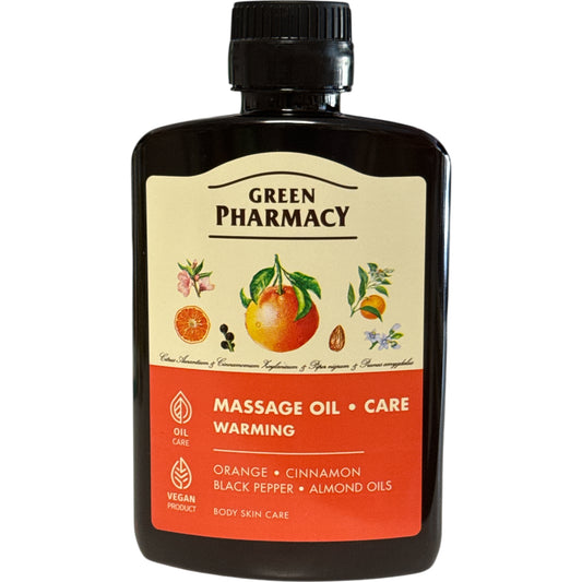 Green Pharmacy Massageöl Aufwärmend Wellness & Therapie 200 ml