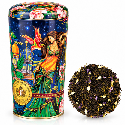 Chelton Tee Vase Scheherazade – Schwarzer und grüner Ceylon-Tee, 100 g
