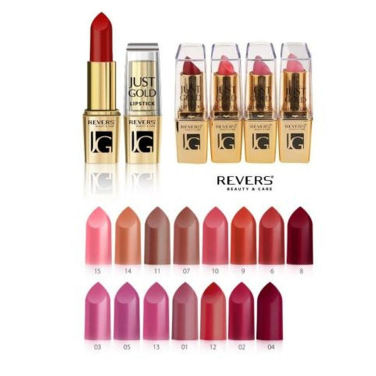 JUST GOLD Colour Lipstick Revers Cosmetics