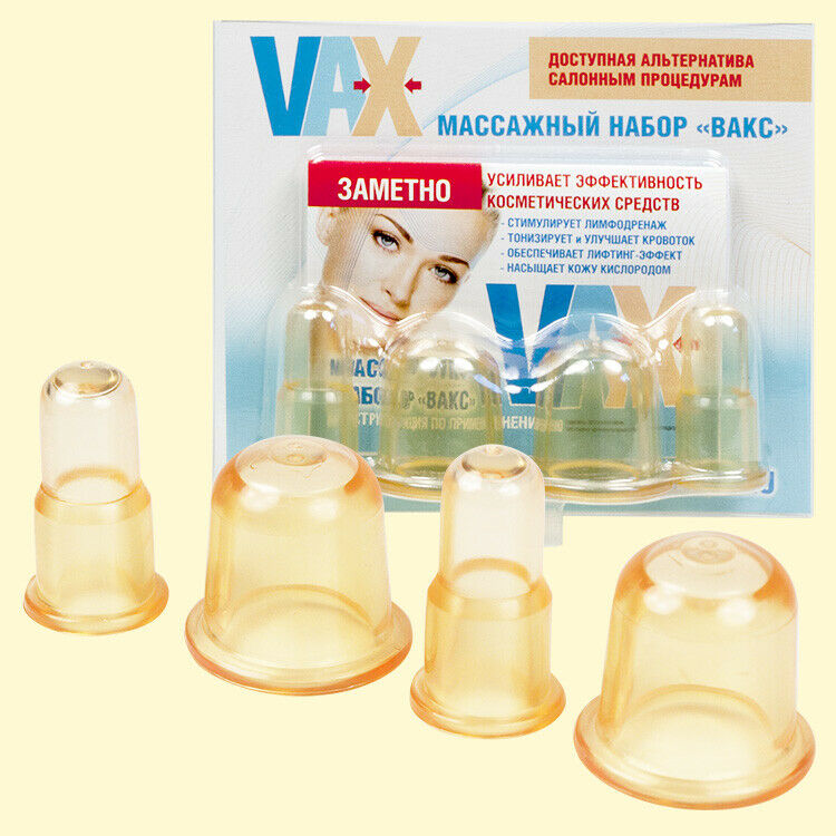 SchröpfgläSet für Gesicht Vacuum Massage