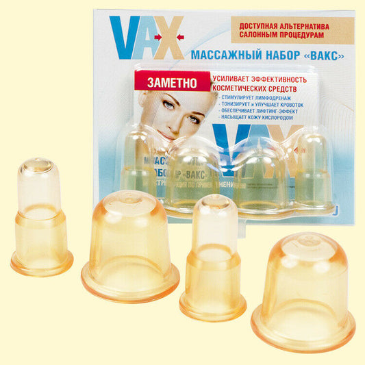 SchröpfgläSet für Gesicht Vacuum Massage
