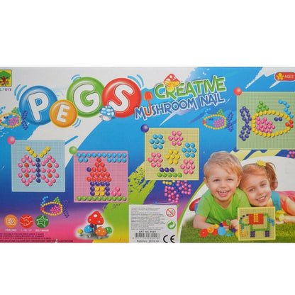 Spielzeug Mosaik Steckspiel Druckknöpfe Мозайка  210 St. Steckmosaik Geschenkset