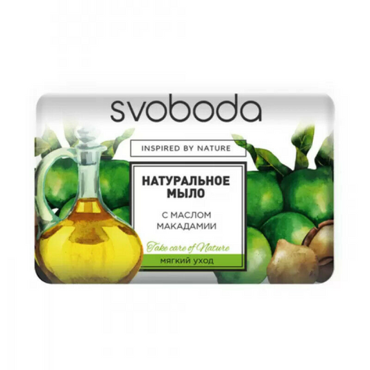 3 St. Svoboda Seife mit Macadamiaöl Sanfte Pflege